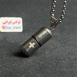 گردنبند کپسول عشق با زنجیر ویتالی