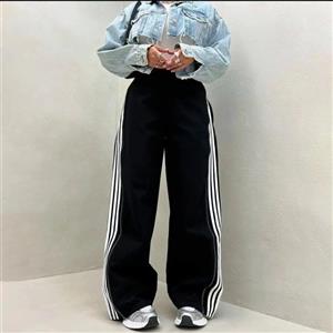 شلوار دخترانه بگ بغل زیپ سه خط اسپرت کد 7165889