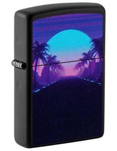 فندک زیپو Zippo 49809 (SUNSET BLACK LIGHT DES)