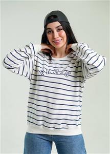 بلوز زنانه دورس پنبه راه راه