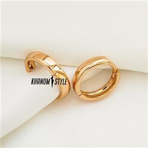 گوشواره زنانه ژوپینگ مدل حلقه ای E9019 - خانومی استایل