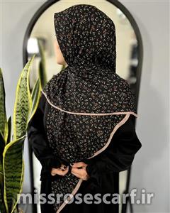روسری نخی طرح Diba3 - میس رز