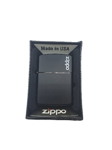 خرید فندک زیپو (Zippo) مدل بنزینی مشکی ساده | اشدی