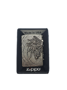 خرید فندک زیپو (Zippo) مدل بنزینی طرح بال فرشته | اشدی