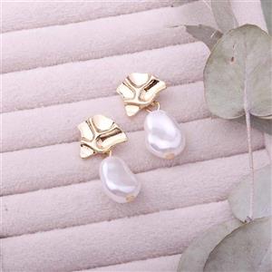 گوشواره آویز مروارید پرورشی