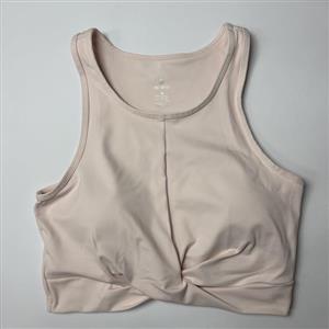 نیم تنه ورزشی آپانا apana sports bra کرم - فروشگاه پوشاک ورزشی اورجینال ماسل آپ
