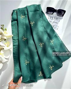 شال مجلسی ابریشمی وارداتی S8063