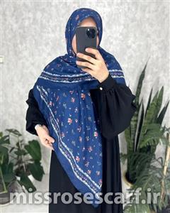 روسری نخی طرح آنا3 - میس رز