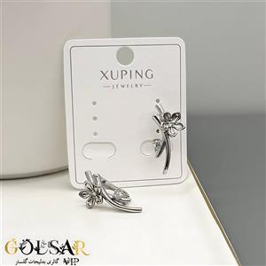 گوشواره گل کلاسیک ژوپینگ | کد 413
