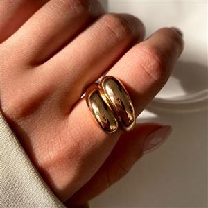 انگشتر طلایی بوتگا ژوپینگ سایز 8 و 9