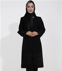 مانتو کرپ زنانه کد 541 - مانتو بلوط