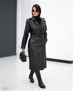 پالتو چرم مدل شبرنگ کد 2373