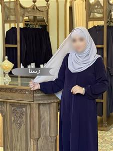 مانتو عبا زنانه رستا مشکی الیزه درجه یک