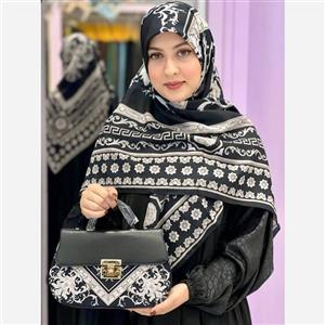ست کیف و روسری یا شال نخ اسپان مدل سورنا / ارسال رایگان