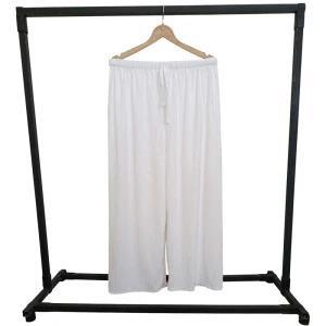 شلوار پارچه ای زنانه - سفید