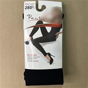 ساق شلواری پنتی نخ 280 رنگ مشکی 12474