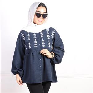 شومیز زنانه طرح گلدوزی - پوشاک آلتون