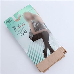جوراب شلواری پنتی نخ 120D رنگ کرم کد 10942