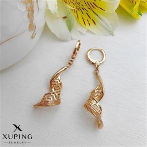 گوشواره ورساچه طرح طلا ژوپینگ - نگار گالری