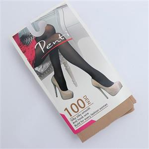 جوراب شلواری پنتی نخ 100 رنگ کرم 10941