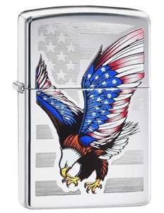 فندک زیپو طرح عقاب Zippo 28449 (EAGLE FLAG)