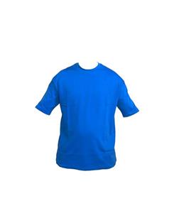تیشرت ماکان ساده آبی کد 2136