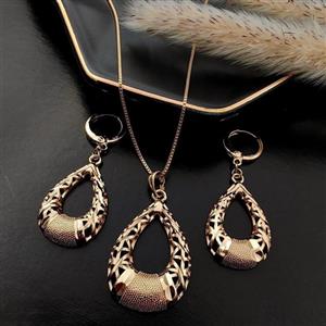 نیمست اشکی تراش‌دار طرح طلا ژوپینگ کد 763