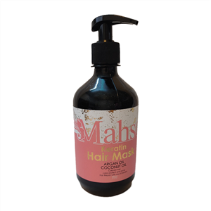 ماسک مو کراتین، روغن آرگان و نارگیل ماه سو