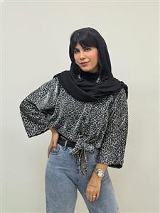 شومیز گره ای پلنگیg