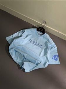 تیشرت مردانه VERSACE آبی روشن کد 218122