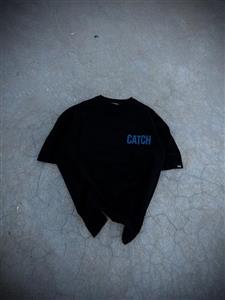 تیشرت مردانه CATCH مشکی کد 2176