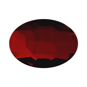 سنگ زینتی یاقوت سرخ مدل تراش بیضی