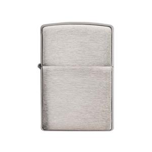 فندک زیپو مدل Reg Brush Fin CHROME کد 200