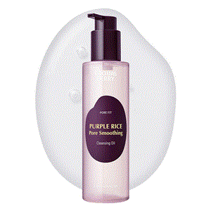 شوینده روغنی کنترل منافذ برنج بنفش اکوال بری EQQUALBERRY Purple Rice Pore Smoothing Cleansing Oil