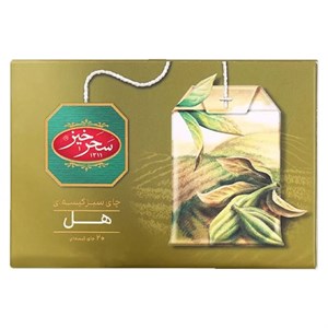 چای سبز کیسه ای با طعم هل سحرخیز - پک 20 عددی
