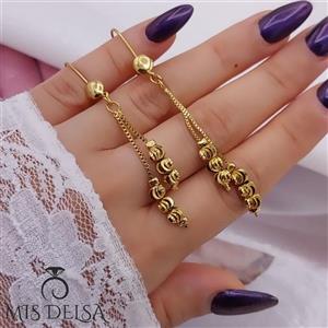 گوشواره آویز CityGOLD مدل آلبرنا
