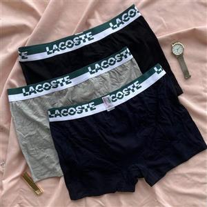 شورت باکسر لاکوست مردانه ترک اورجینال کد ۳۳۳Lacoste men's boxer shorts original code 333