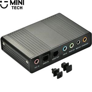 کارت صدا اکسترنال با پورت اپتیکال مینی تک