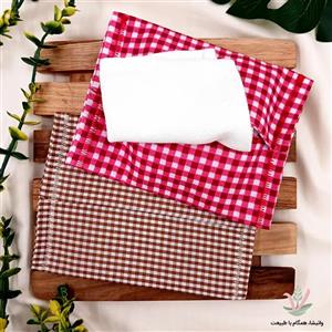 جا دستمال کاغذی و توالت پارچه ای رومیزی