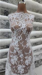 دانتل فرانسه قیطون دار قواره ای