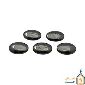 نگین حدید صینی اصل 18×13 مناسب انگشتر و گردنبند با حکاکی اذکار