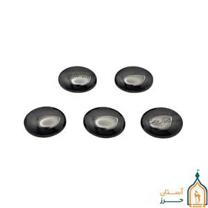 نگین حدید صینی اصل 16×12 مناسب انگشتر و گردنبند با حکاکی اذکار