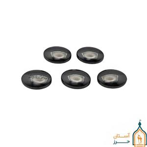 نگین حدید صینی اصل 14×10 مناسب انگشتر و گردنبند با حکاکی اذکار