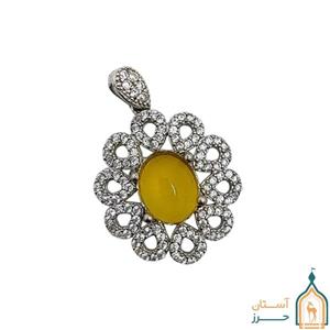 گردنبند شرف شمس زنانه نقره مدل اسما