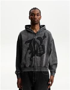 سویشرت باکسی رنگ سنگشور برند برشکا BERSHKA