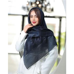 روسری ژان ژان رنگ سرمه ای(مدل EA19-1)