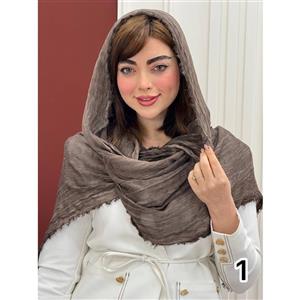شال نخی کنفی کبریتی دور ریش کد 3871