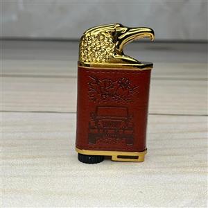 فندک اتمی روکش چرمی طرح عقاب