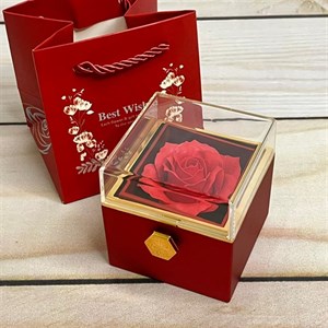باکس سورپرایزی چرخشی قرمز