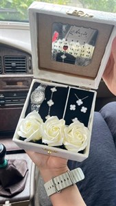 باکس هدیه ست کامل ونکلیف سفید